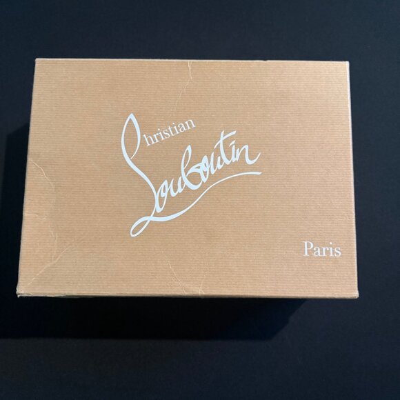 Christian Louboutin Follies Strass Shoes Size 37.5 - Picture 3 of 9